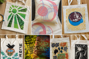 Shearon print making