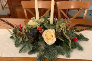 christmas table decoration